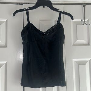 Silk black going out tank XS